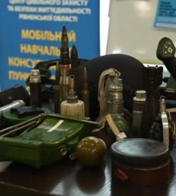 У Рівному рятувальники провели безпековий захід для дітей