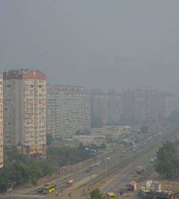 В Киеве – проблемы с воздухом: горожан просят не открывать окна