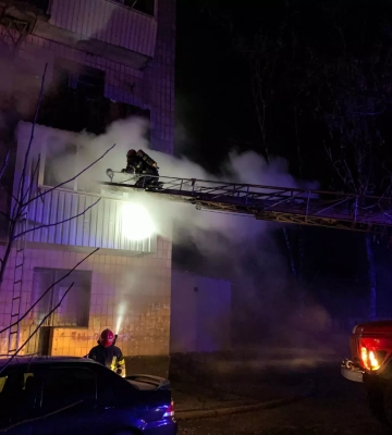 У Полтаві під час пожежі у гуртожитку загинув чоловік