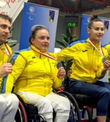 Миколаївський паралімпієць здобув командне срібло Кубка світу з фехтування на візках