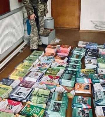 У колаборанта-директора школи виявили склад російських підручників – ДПСУ