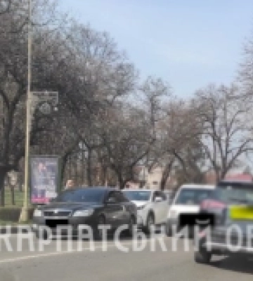 В Ужгороді сталася ДТП