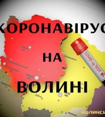 На Волині за тиждень 573 людини захворіли на COVID-19, п&#039;ятеро померли