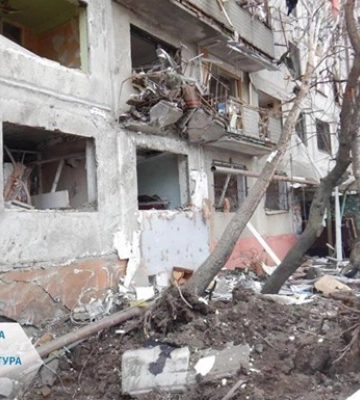 Обстрелы Донецкой области: один погибший и 11 раненых