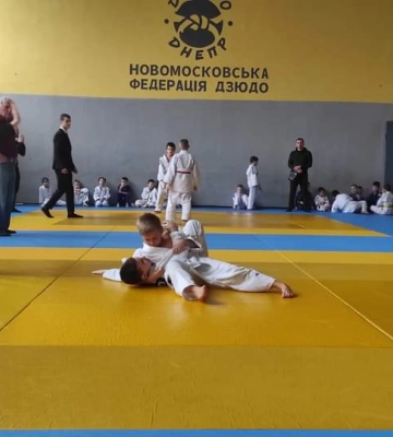 В Новомосковську пройшли перші з початку повномасштабного вторгнення змагання з дзюдо