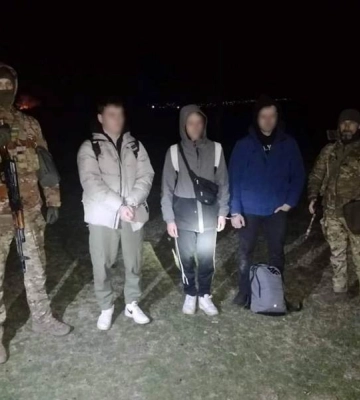 На держкордоні в Одеській області затримали трійку ухилянтів