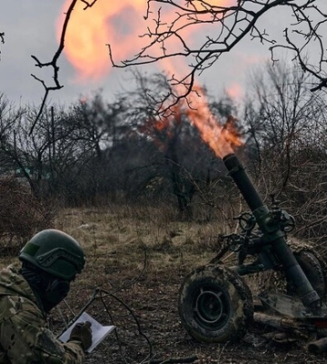 Карта бойових дій в Україні 21 березня