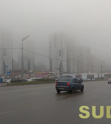 В Киеве наблюдается ухудшение качества воздуха, карта