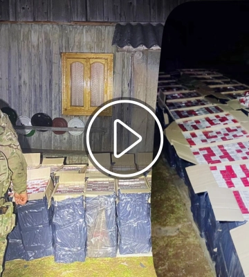 Втікали від відповідальності: на кордоні з Румунією прикордонники &quot;накрили&quot; групу контрабандистів (ВІДЕО)