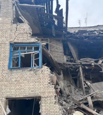 росіяни обстріляли Часів Яр на Донеччині