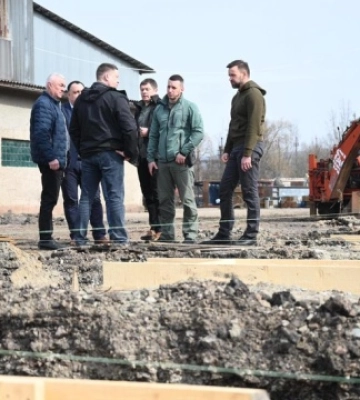 На Закарпатті будують завод для релокованого підприємства, що виготовляє турбіни