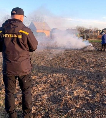 На Полтавщині спіймали дев&#039;ятьох паліїв сухої трави