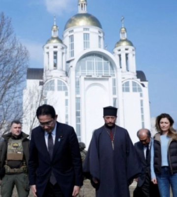 Відчуваю великий гнів через скоєні тут звірства — прем′єр Японії про Бучу
