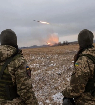 Карта бойових дій в Україні 22 березня