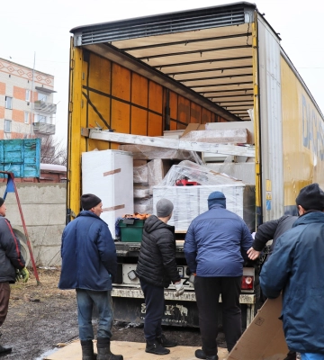 До Тростянця надійшла благодійна допомога з німецького Монтабаура