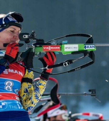 Українська олімпійська чемпіонка з біатлону відмовилася завершувати кар'єру, щоб не йти на війну