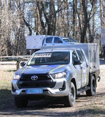 Говард Баффет передав поліції Київщини кінологічні авто