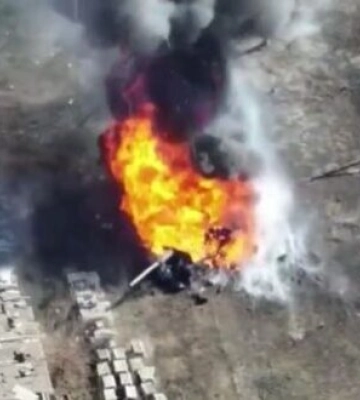 Склад с боеприпасами и вражеская техника уничтожены за сутки на Кинбурнской косе, - ОК "Південь"