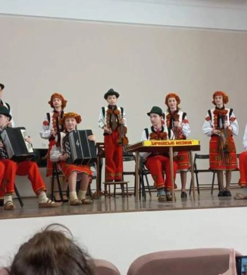 Колективи юних музикантів з Рахівщини, показали злагоджену гру на сцені Ужгородського фахового коледжу