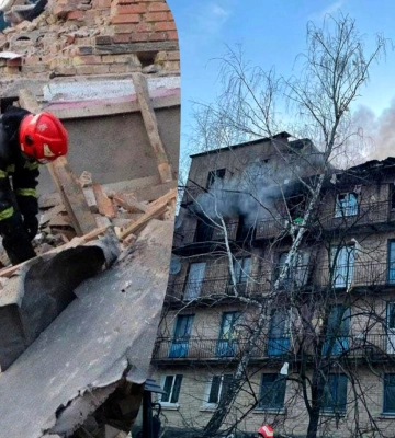 Унаслідок ворожої атаки дронами в Київській області загинули люди. Пошкоджено цивільний обʼєкт