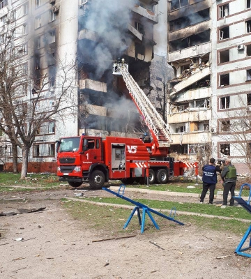 Ракетный удар по Запорожью: пострадавшие и разрушения