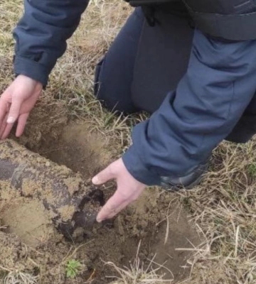 Сапери Рівненщини знищили снаряд часів Другої світової війни