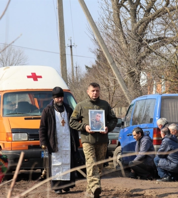 Тростянецька громада попрощалася з героєм
