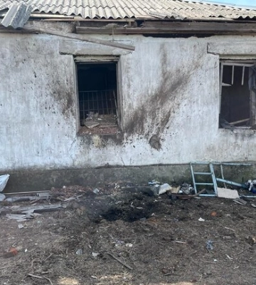 Правоохранители показали последствия обстрелов Днепропетровской области