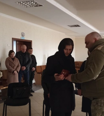 Героя з Волині Олександра Пронцевича посмертно нагородили орденом «За мужність»