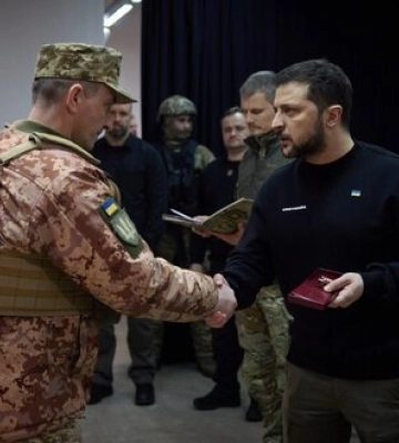 Зеленський на Харківщині вручив нагороди військовим. ВІДЕО+ФОТОрепортаж