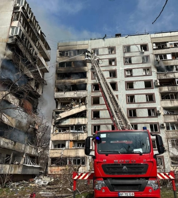 Зеленський пообіцяв Росії військову відповідь на удари по Запоріжжю та Ржищеву