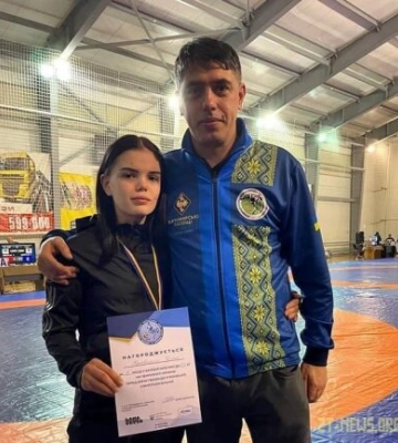 Діана Котвицька – срібна призерка чемпіонату України з вільної боротьби