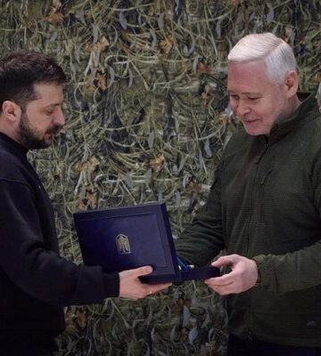 Зеленський передав Харкову спеціальну відзнаку