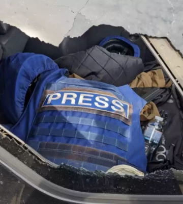 Поблизу Бахмута під обстріл російських окупантів потрапили кореспонденти Радіо Свобода