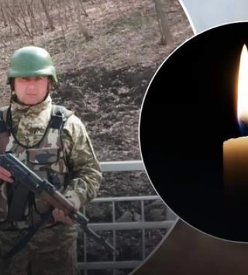 Вже 26 лютого був у військкоматі: на Харківщині попрощались з воїном, що загинув під Бахмутом