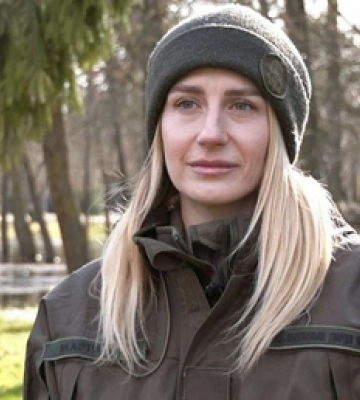 У волинському підрозділі Нацгвардії служить чемпіонка України з хортингу