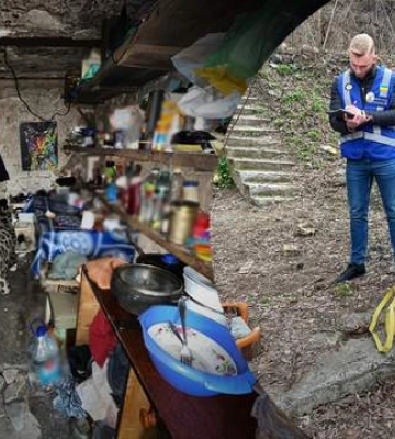 В Киеве 5-месячный мальчик жил в заброшенной недостройке