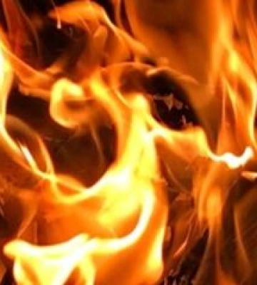 На Полтавщині горів багатоквартирний будинок