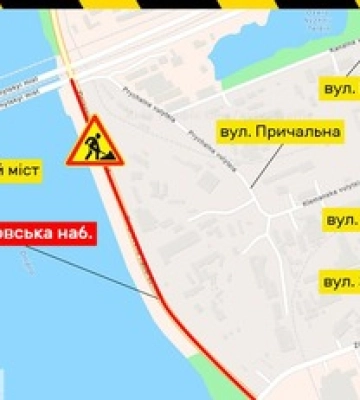 В Киеве перекроют важную улицу из-за строительства развязки Дарницкого моста: карта