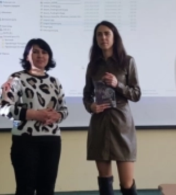 Рівненська письменниця Ксенія Циганчук презентувала свій новий роман. ФОТО
