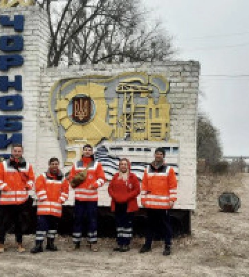 Червоний Хрест передав жителям Чорнобильської зони гуманітарну допомогу