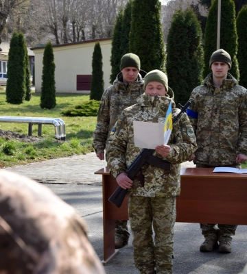 Волинський прикордонний загін поповнився новобранцями 