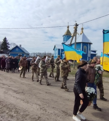 На Волині попрощалися із 44-річним Героєм Андрієм Михальчуком