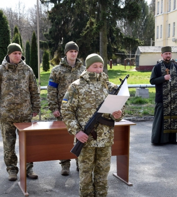 Волинський прикордонний загін поповнився новобранцями 