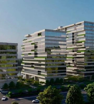 У Дніпрі ударними темпами зводять житловий комплекс Port City