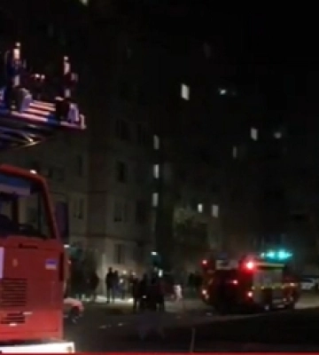 У Луцьку на Кравчука горіла квартира (відео)