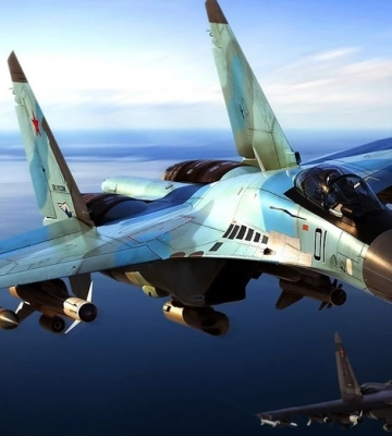 Сумщину вночі атакували близько десяти літаків Су-35 з керованими бомбами