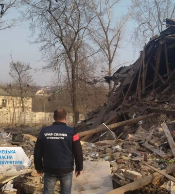 На Донеччині Росіяни завдали удару по &quot;пункту незламності&quot;: є загиблі