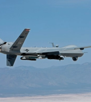 Сбитый MQ-9 Reaper был вплотную к главной базе РФ в оккупированном Крыму – Defense Express