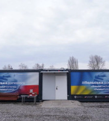 У Дмитрівці на Бучанщині відкрили модульне містечко для проживання понад 200 осіб